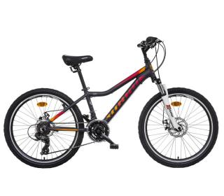 Jízdní kolo MAYO 24" FIT D 2023 24" 2024 Barva: čierna-červená, Velikost: 13"