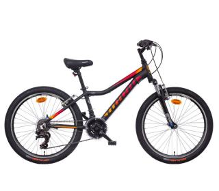 Jízdní kolo MAYO 24" FIT V 2025 Barva: čierna-červená, Velikost: 13"
