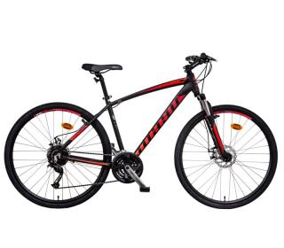 Jízdní kolo MAYO XR TOUR D 28" 2025 Barva: čierna-červená, Modifikátor brzdy: Bez modifikácie, Velikost: 19"