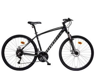 Jízdní kolo MAYO XR TOUR D 28" 2025 Barva: čierna-sivá, Modifikátor brzdy: Bez modifikácie, Velikost: 19"