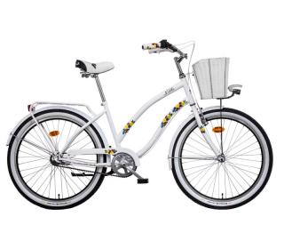 Jízdní koloLIBERTY LILLE 3spd 26" 2024 Barva: biela, Velikost: 17"