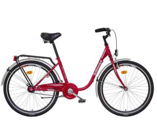 LIBERTY CLASSIC 1 SPD 26" Barva: červená, Velikost: 16"