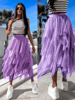 Fialová tylová sukně NOTICELL Velikost: ONESIZE