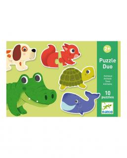 DJECO Duo puzzle Zvířátka