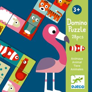 DJECO Oboustranné domino Zvířátka