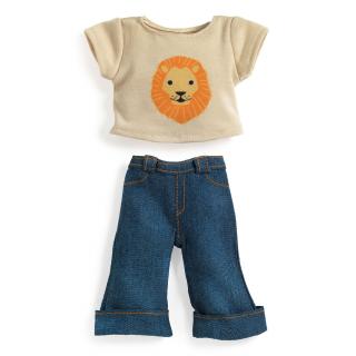 DJECO Outfit pro panenky - Ivory