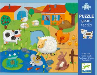 DJECO Puzzle hmatové Farma