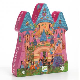 DJECO Puzzle Vílí zámek - 54 dílků