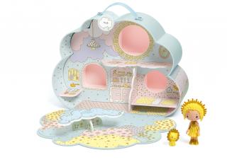 DJECO Tinyly figurka Sunny a obláčkový domeček