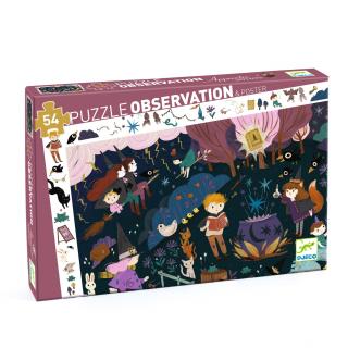 DJECO Vyhledávací puzzle Škola kouzel