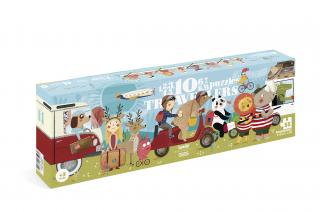 LONDJI Dlouhé puzzle Cestovatelé