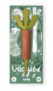 LONDJI Dřevěné puzzle My Veggies