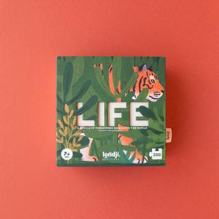 LONDJI Puzzle LIFE Ohrožená zvířata - 200 pcs
