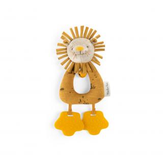 MOULIN ROTY Plyšové chrastítko lvíček