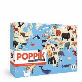 POPPIK Puzzle Zvířata - 500 dílků