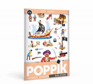POPPIK Samolepkový plakát Piráti