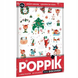 POPPIK Samolepkový plakát VÁNOCE