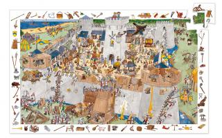 Puzzle Dobývání hradu