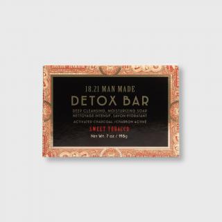 18.21 Man Made Detox Bar pánské detoxikační mýdlo 198 g