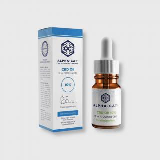 Alpha-CAT CBD konopný olej 10%, 10ml, 1000mg