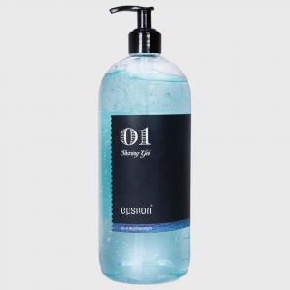 Epsilon 01 Blue Mediterranean Shaving Gel transparentní gel na holení 1000 ml