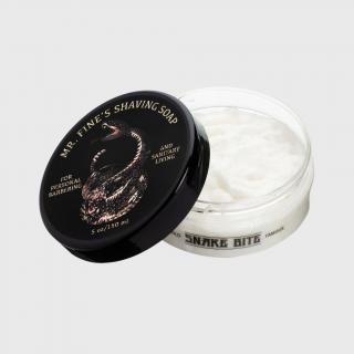 Fine Snake Bite Shaving Soap mýdlo na holení 150 ml