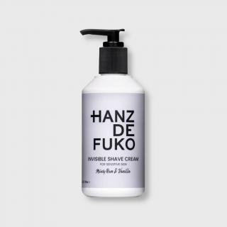 Hanz de Fuko Invisible Shave Cream neviditelný krém na holení 237 ml