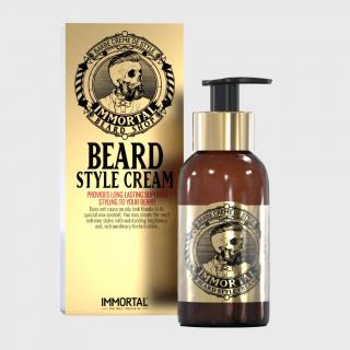 Immortal Beard Style Cream stylingový krém na vousy 100 ml