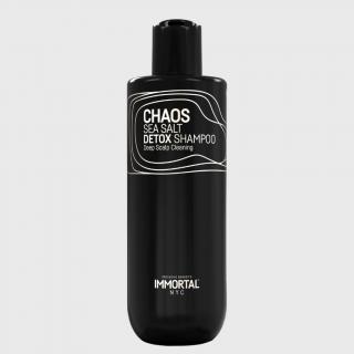 Immortal Chaos Sea Salt Detox Shampoo hloubkově čistící a regenerační šampon na vlasy 400 ml