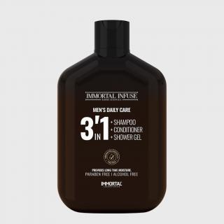 Immortal Infuse 3in1 Men's Daily Care sprchový šampon 500 ml