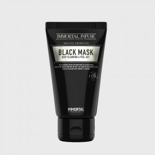 Immortal Infuse Black Peel Off & Cleansing Mask černá slupovací maska na obličej 150 ml