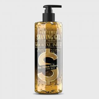 Immortal Infuse One Million Dollars Perfumed Shaving Gel parfémovaný gel na holení 500 ml