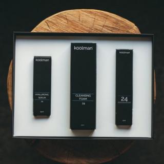 Koolman Essential Trio Box pánská sada péče o pleť