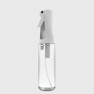 L3VEL3 Beveled Spray Bottle White/Clear rozprašovač čirý 300 ml