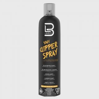 L3VEL3 Clipper Spray 5in1 ochranný sprej na střihací strojky a nástroje 300 ml