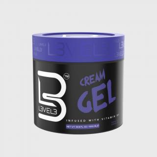 L3VEL3 Cream Gel krémový gel na vlasy s vitamínem B5 Objem: 1000ml