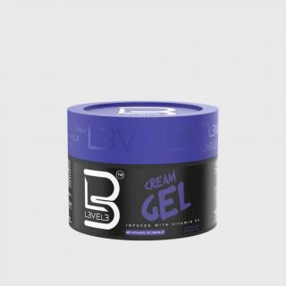 L3VEL3 Cream Gel krémový gel na vlasy s vitamínem B5 Objem: 250ml