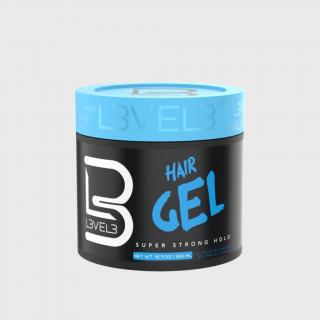 L3VEL3 Hair Gel Super Strong gel na vlasy se silnou fixací Objem: 500ml