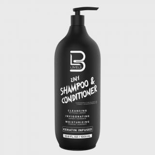 L3VEL3 Shampoo & Conditioner 2v1 šampon a kondicionér 1000 ml