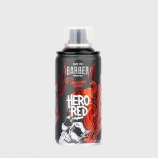 Marmara Barber Hero Red barevný sprej na vlasy - červený 150 ml