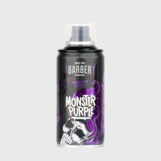 Marmara Barber Monster Purple barevný sprej na vlasy - fialový 150 ml
