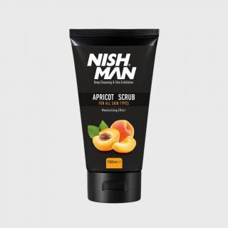 Nish Man Apricot Scrub peeling na obličej s meruňkou 150 ml
