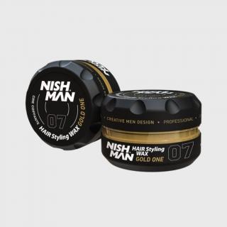 Nish Man Hair Styling Wax Gold One vosk na vlasy 100 ml