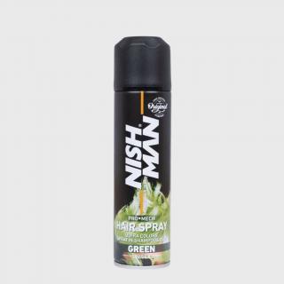 Nish Man Pro Mech Hair Spray Green barevný sprej na vlasy zelený 150 ml