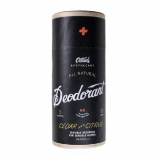 O'Douds Cedar & Citrus tuhý přírodní deodorant 85g