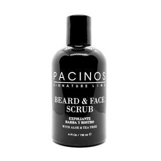 Pacinos Beard & Face Scrub čistící peeling pro vousy a tvář 118ml