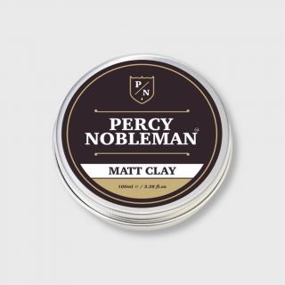 Percy Nobleman Matt Clay matující hlína na vlasy 100ml