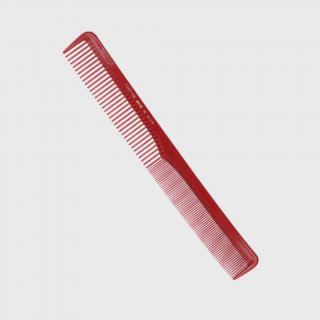 RAGNAR Cutting Barber Comb hřeben na vlasy červený 19,5cm