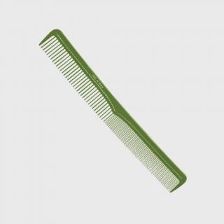 RAGNAR Cutting Barber Comb hřeben na vlasy zelený 19,5cm