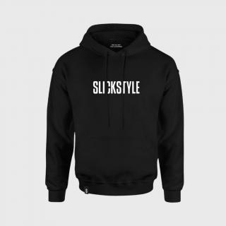 SLICKSTYLE Logo Hoodie UNISEX Barva: Černá, Velikost: L